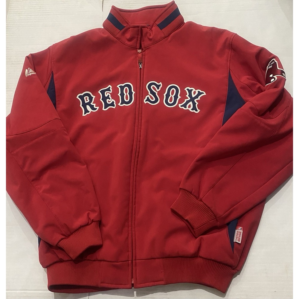 Majestic Boston Red Sox Full Zip MLB Therma Base Jacket Mens XL